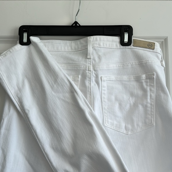 AG Prima Mid Rise Cigarette Skinny Jeans Women's White Size: 28 - Picture 11 of 11